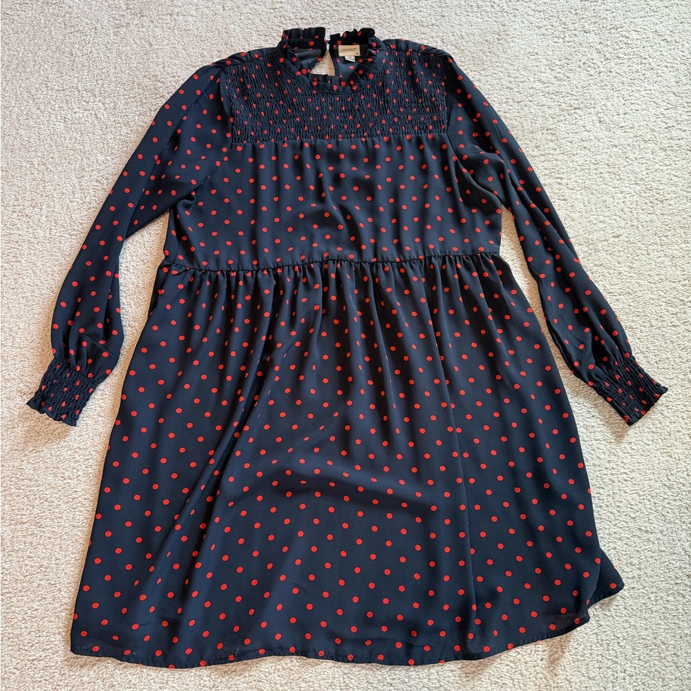 ASOS polka dot dress